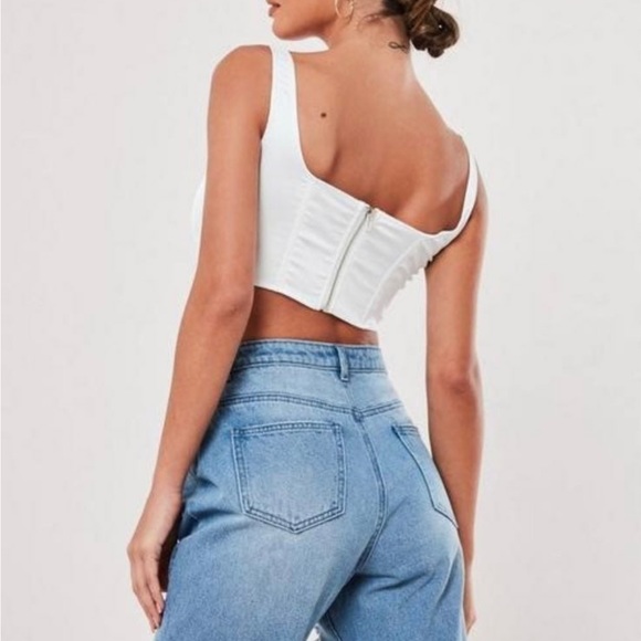 NWOT corset crop top - Picture 2 of 7